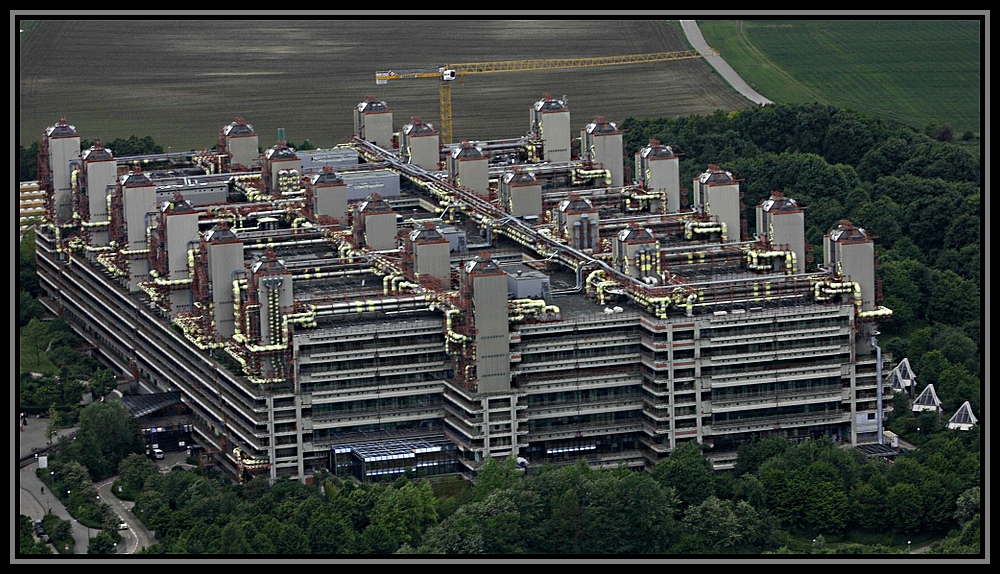 Aachener Klinikum aus der Luft aufgenommen. Foto & Bild | architektur