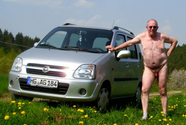 Nackt Auto Fahren Nackt Auto Fahren