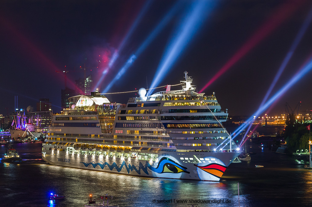 AIDA blu Foto &amp; Bild | deutschland, europe, hamburg Bilder auf