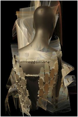 AIDA - pdv de mannequin totalement recréé par mes soins - ce n'est pas une photo d'artisanat d'art.