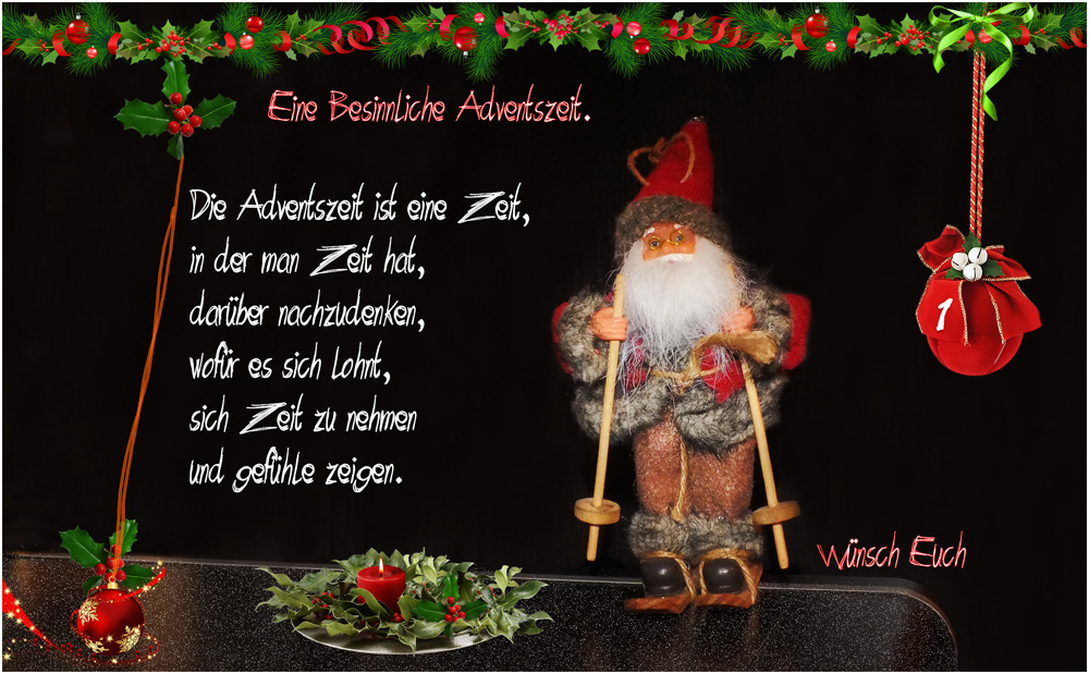 Aine Besinnliche Adventszeit Foto & Bild gratulation und feiertage