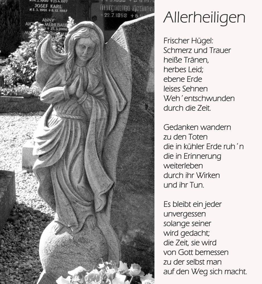 Allerheiligen Foto & Bild karten und kalender, spezial Bilder auf