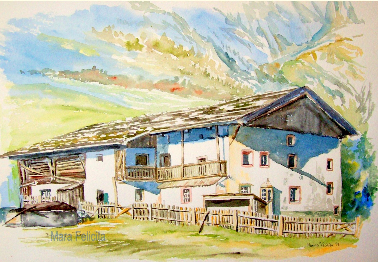 Alter Tiroler Bauernhof Foto & Bild | kunstfotografie ...