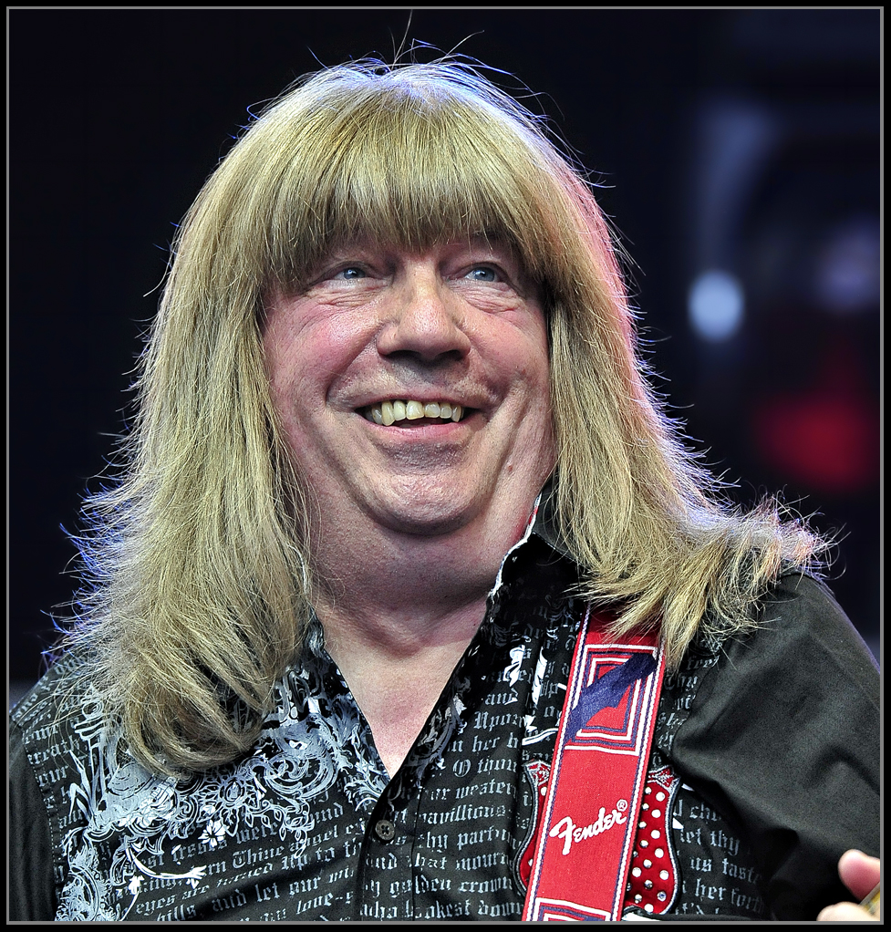 Andy Scott langjähriger Gitarrist der Rockband The Sweet Foto & Bild
