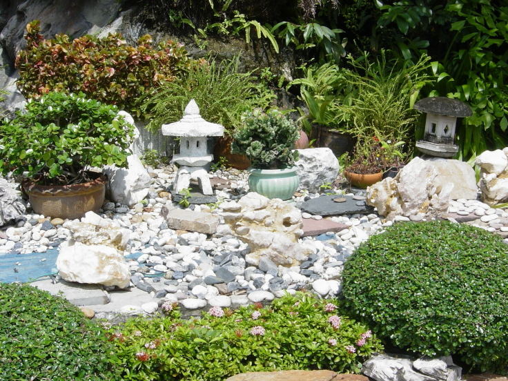 Asiatischer Garten Bild & Foto von Otto Andree aus