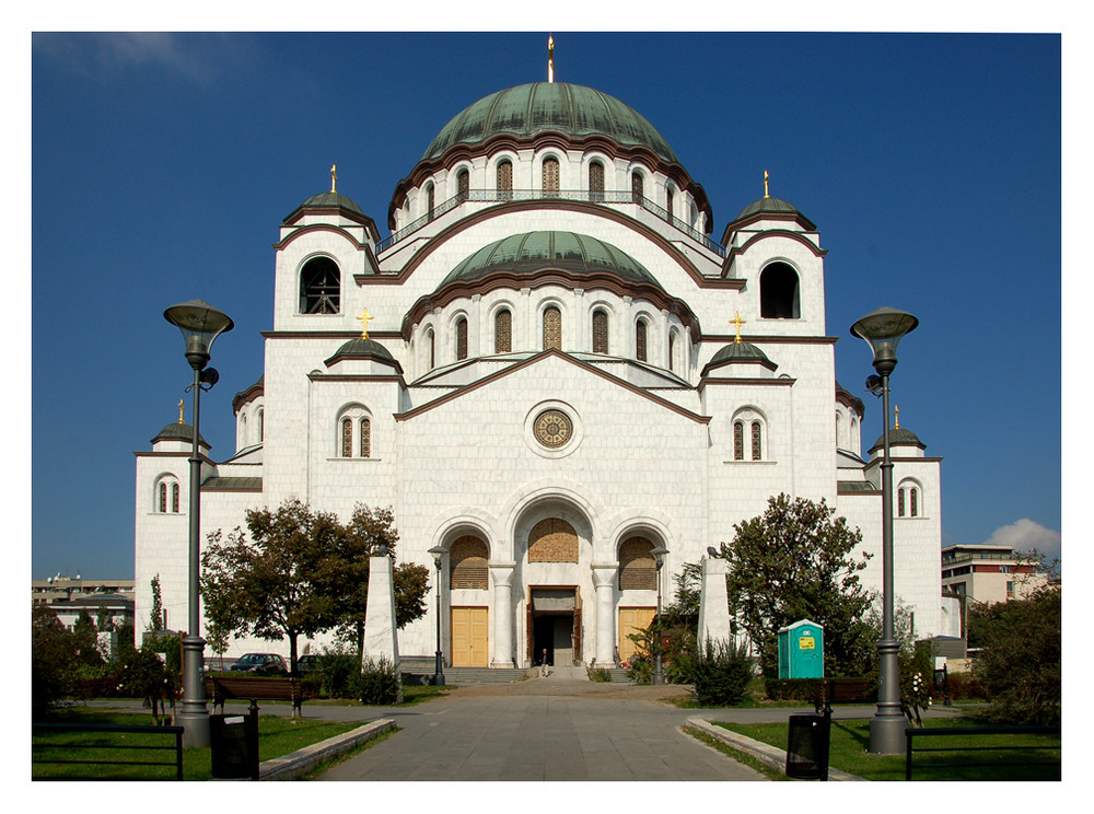 Belgrad Serbischorthodoxe Kirche Sv. Sava Foto & Bild europe