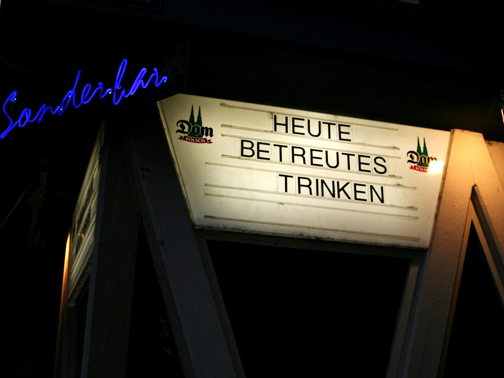 Betreutes Trinken Betreutes Trinken