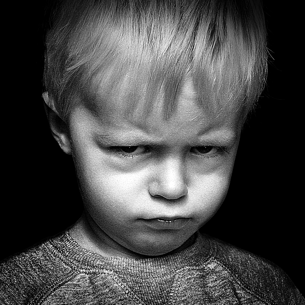 bitte einmal böse schauen... Foto & Bild kinder, kinder ab 2, menschen Bilder auf