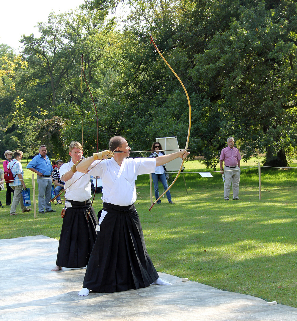 Bogenschießen Japan Kyudo Foto & Bild sport, sportschießen