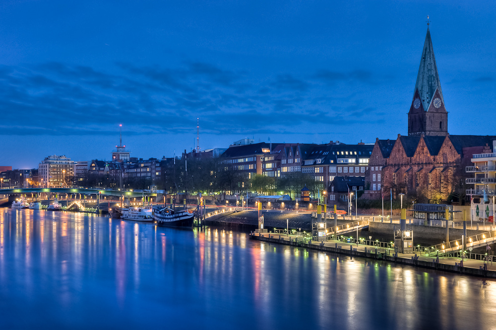 Bremer Schlachte am Foto & Bild deutschland, europe, bremen