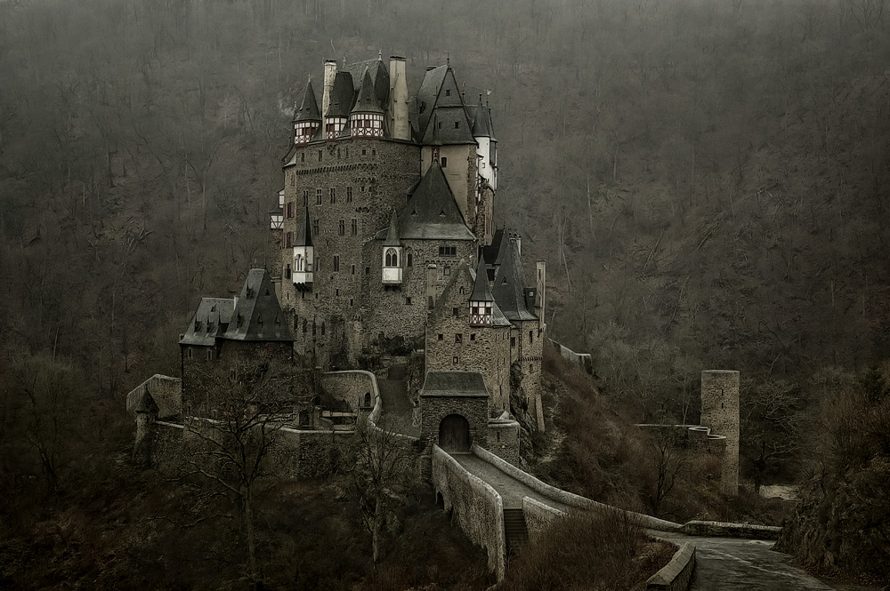 Burg Eltz Foto & Bild bearbeitungs techniken, filtertechniken