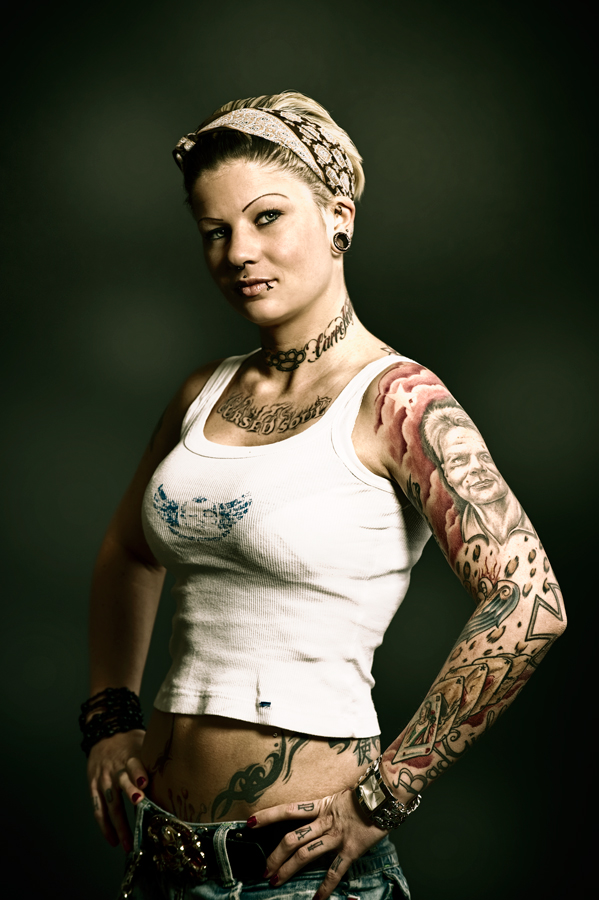 Carina Tattoo Queen 2010 Foto &amp; Bild portrait, portrait frauen
