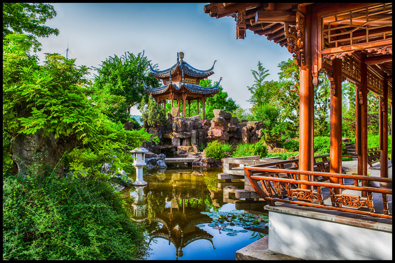 China Garten Stuttgart Foto & Bild landschaft, garten