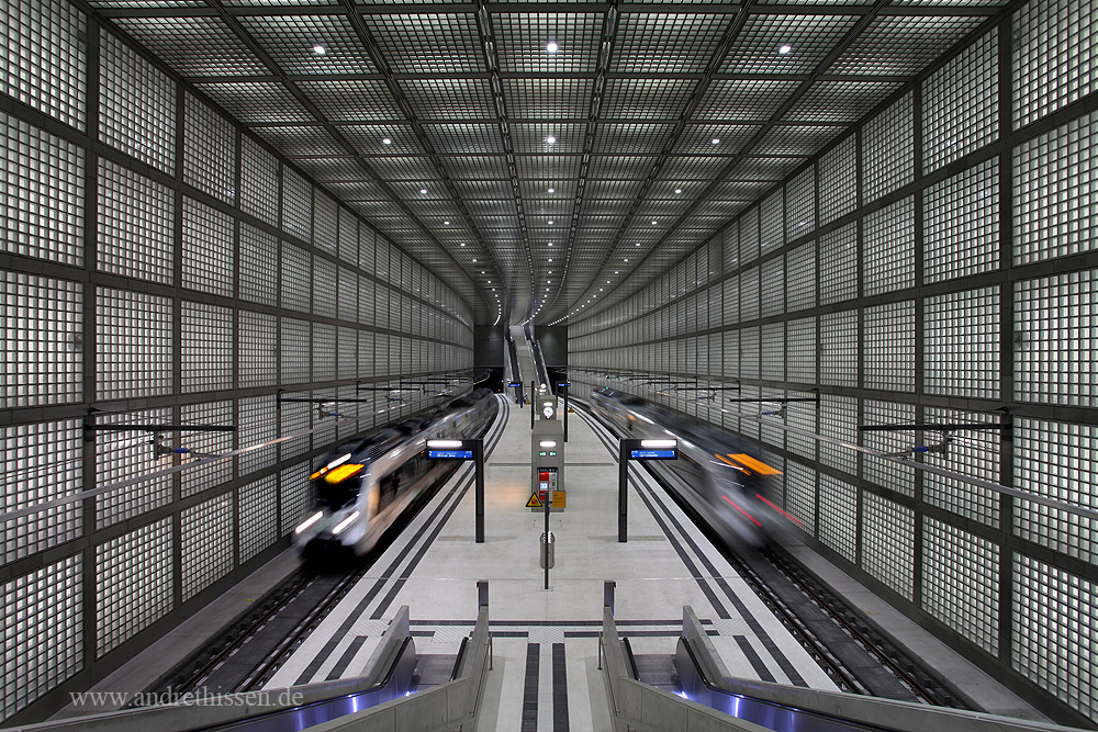 City Tunnel Leipzig Foto & Bild architektur, architektur bei nacht, ubahn Bilder auf