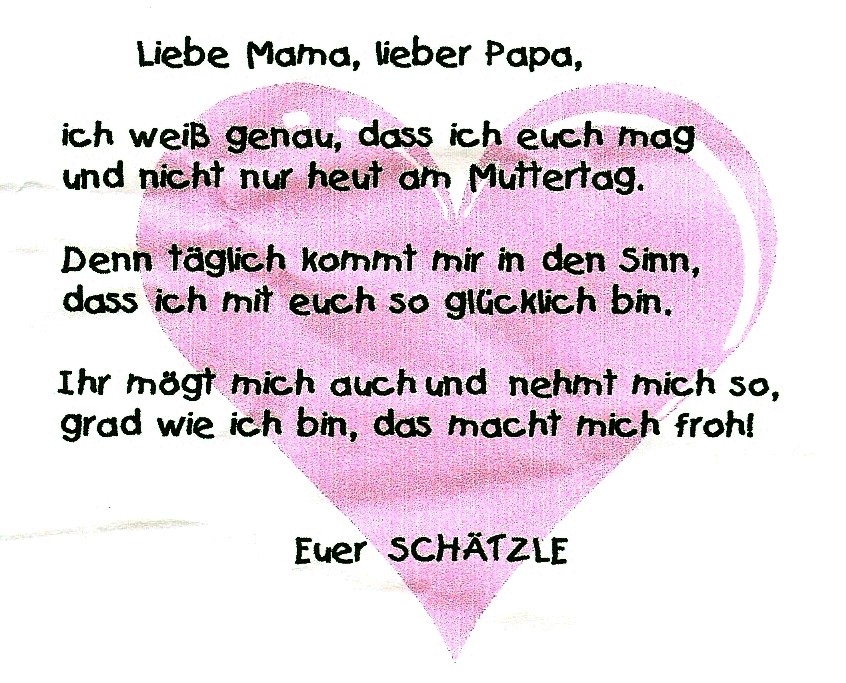 Danke an alle Mama´s und Papa´s der Welt Foto & Bild alles, spezial