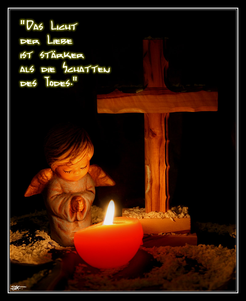 Das Licht der Liebe... Foto & Bild trauerkarten, trauer, menschen