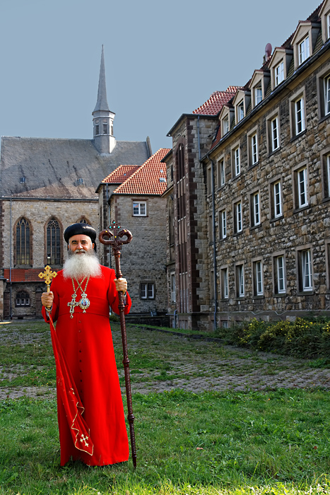 Das Oberhaupt der syrischorthodoxen Kirche in Deutschland Foto & Bild