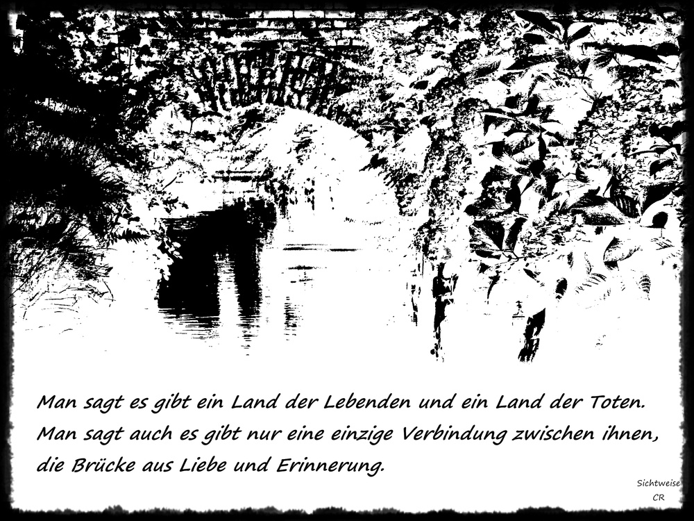 Die Brücke aus Liebe und Erinnerung Foto & Bild trauer, trauer ein gefühl in bildern Die Brücke aus Liebe und Erinnerung Foto & Bild trauer, trauer ein gefühl in bildern
