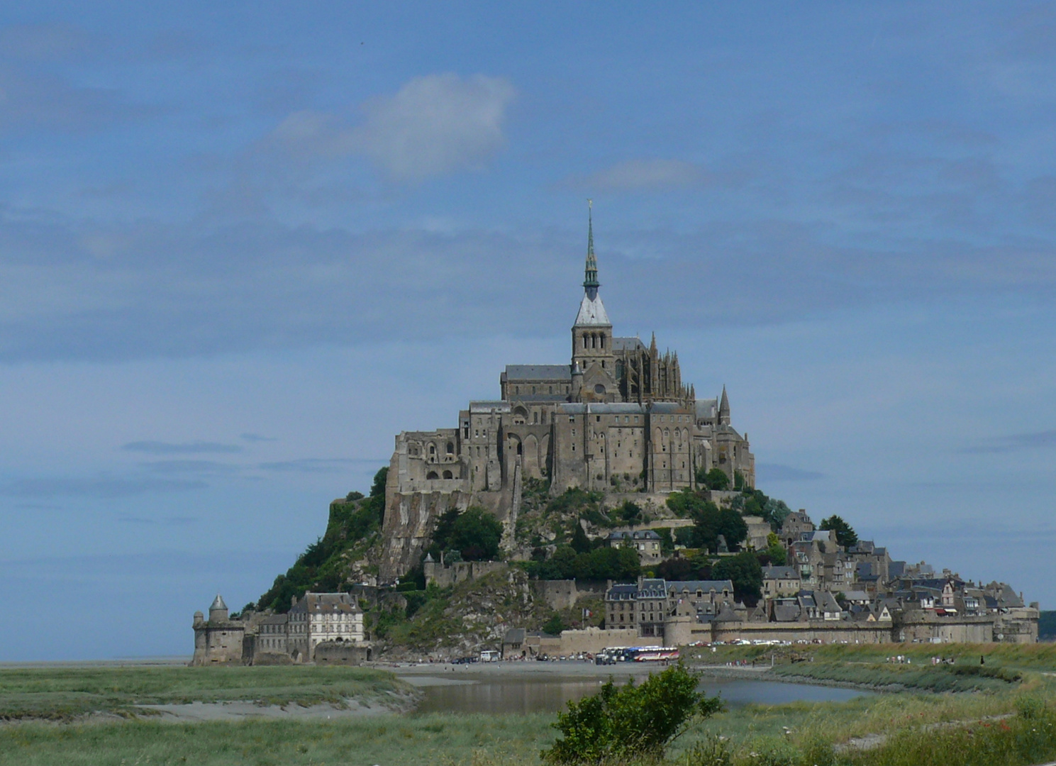 Frankreich Burg Im Meer Frankreich Burg Im Meer