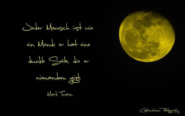 Mond Spruch Fotos & Bilder auf