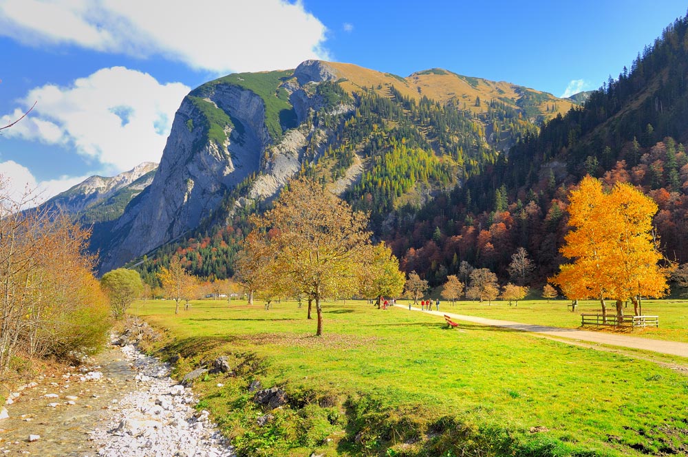 Die EngAlm im Herbst 02 Foto & Bild landschaft, Äcker, felder