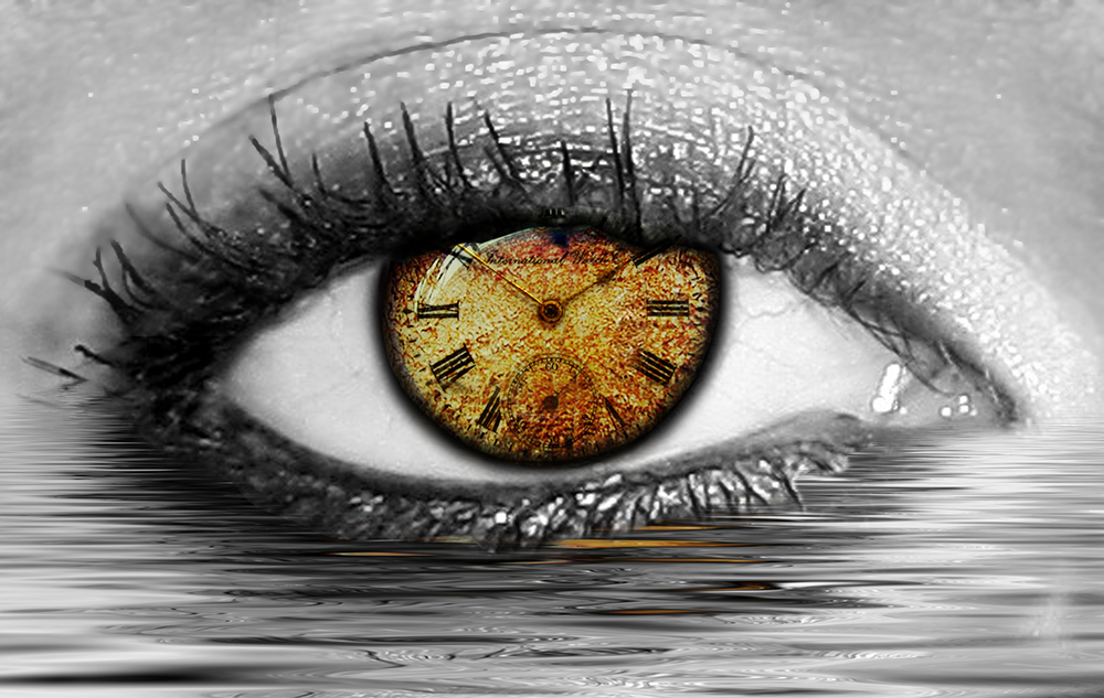 ...die Zeit stets im Auge behalten... Foto & Bild fotomontage, composings, digiart Bilder auf