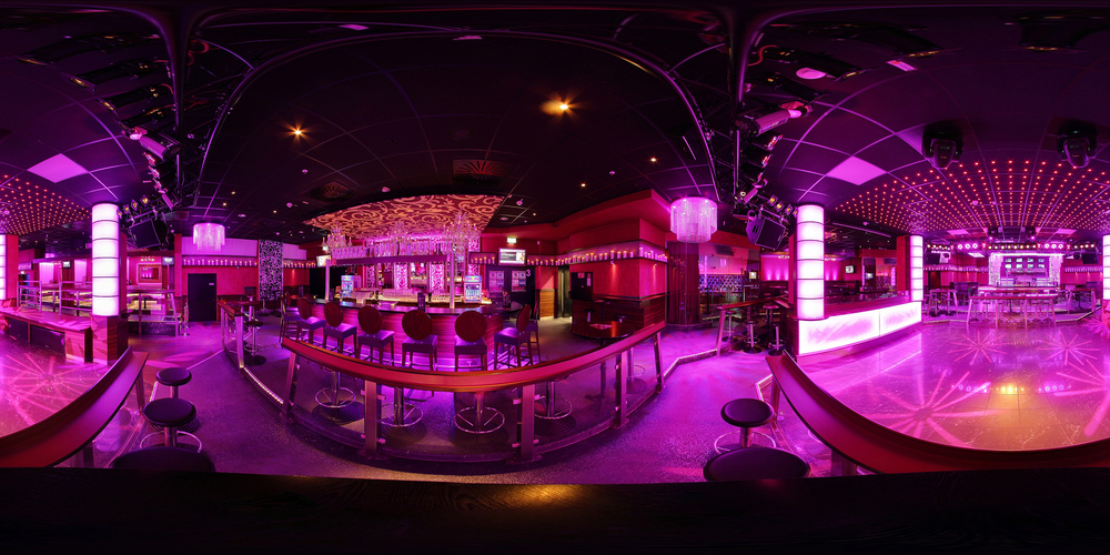 Discothek "Nachtschicht" in Nürnberg Foto & Bild panorama, techniken, aufnahmetechniken