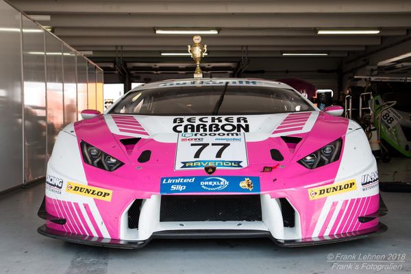 DMV GTC Auftakt in Hockenheim, April 2018 - Lamborghini Huracan Alzen/Weidt #77