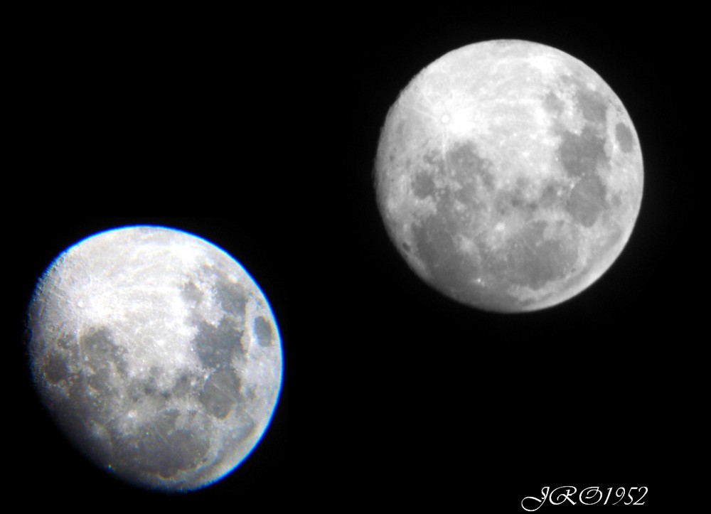 Dos Lunas Imagen & Foto cielo y universo, naturaleza Fotos de