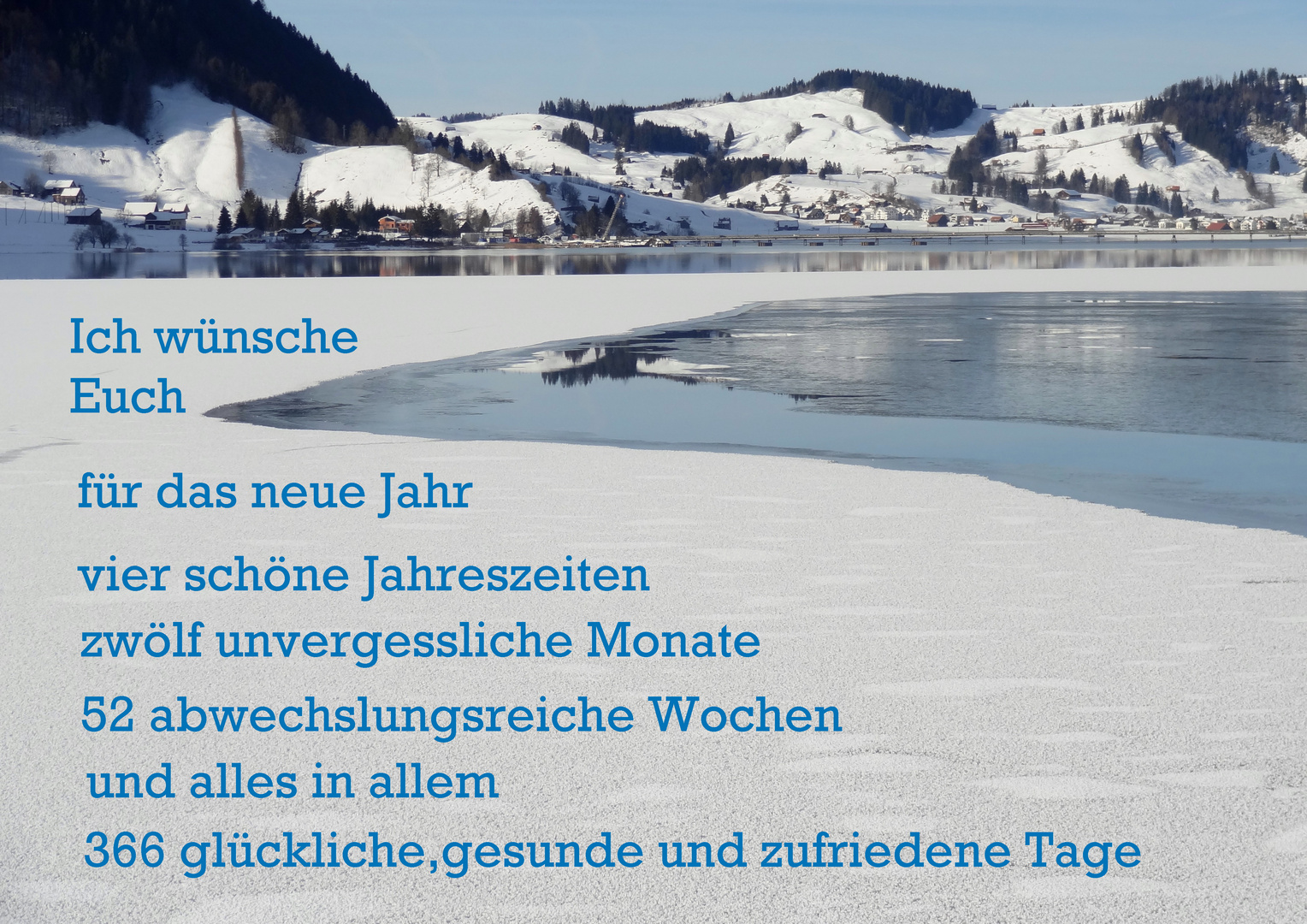 ein glückliches neues Jahr Foto & Bild karten und kalender