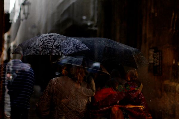 Eines Tages fing es an zu regnen... und manchmal sogar Regen ,der von unten nach oben kam ...