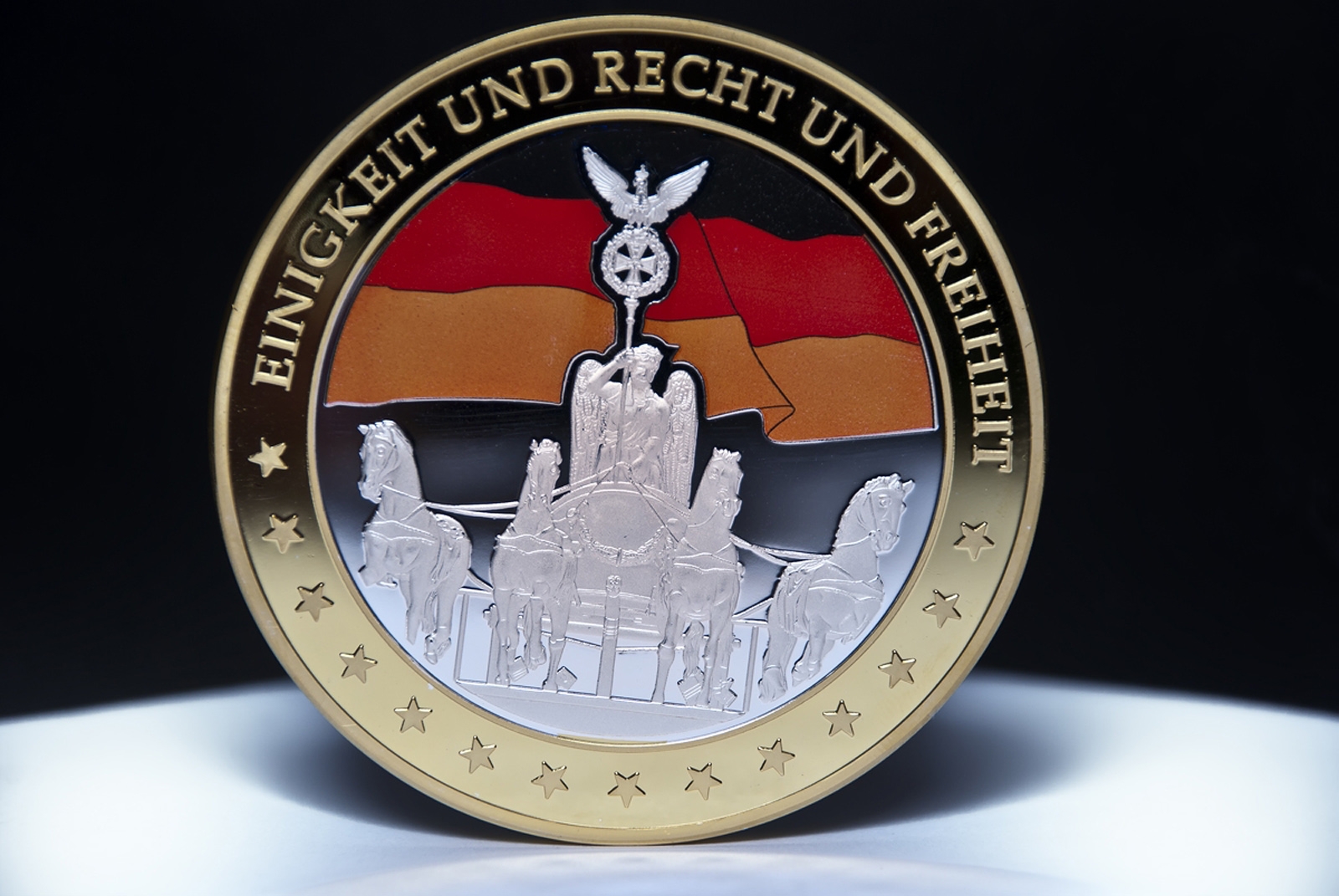 Deutschland Einigkeit Und Recht Und Freiheit Münze www.fotocommunity.de