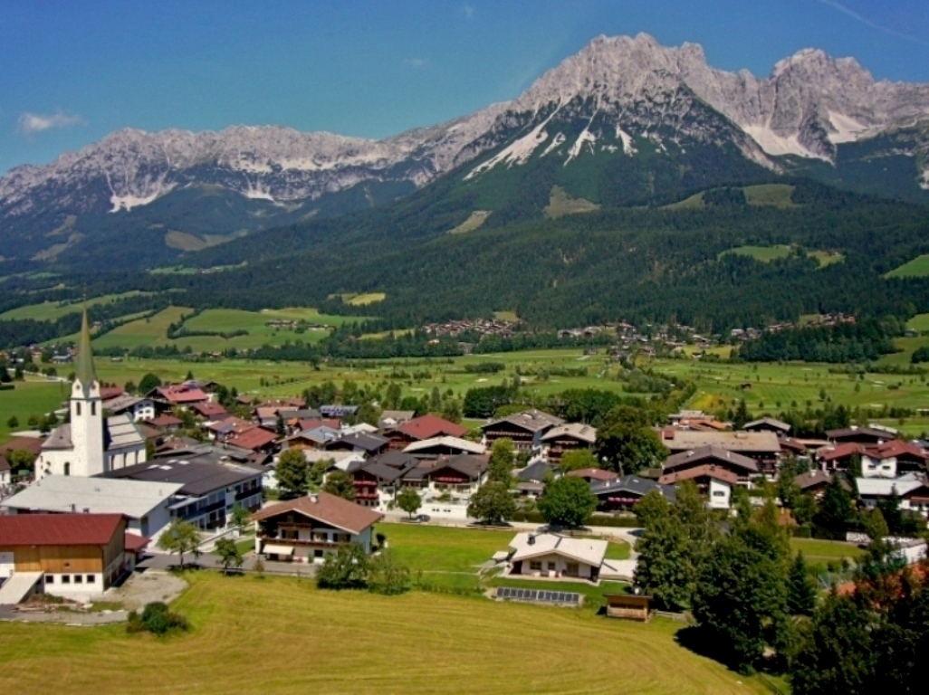 Ellmau am Wilden Kaiser Ein schöner Sommertag Foto & Bild