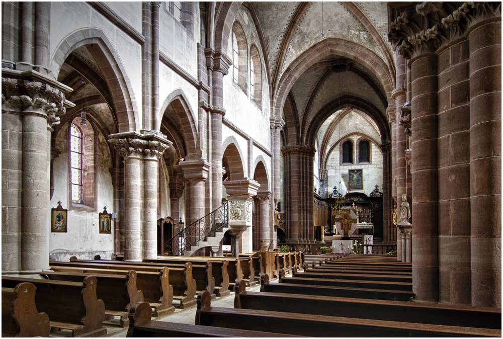 Elsässische Romanik Foto & Bild europe, france, alsace