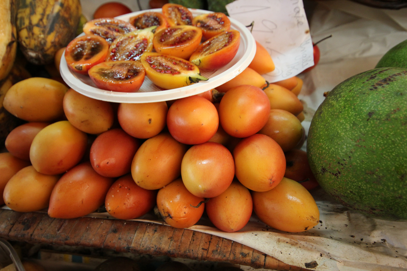 exotische Früchte auf dem Markt zu Funchal Foto &amp; Bild europe