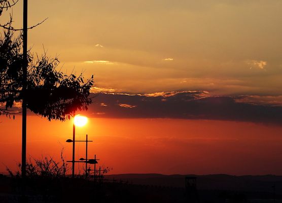 Finales de Febrero, casi final del Invierno...... hay tardes que nos regalan estos momentos.