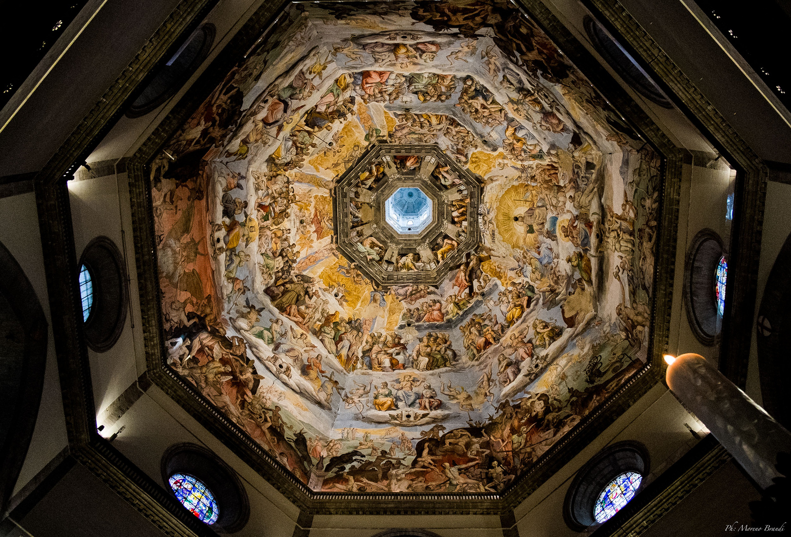 " Firenze Interno cupola del Brunelleschi " Foto Immagini arte