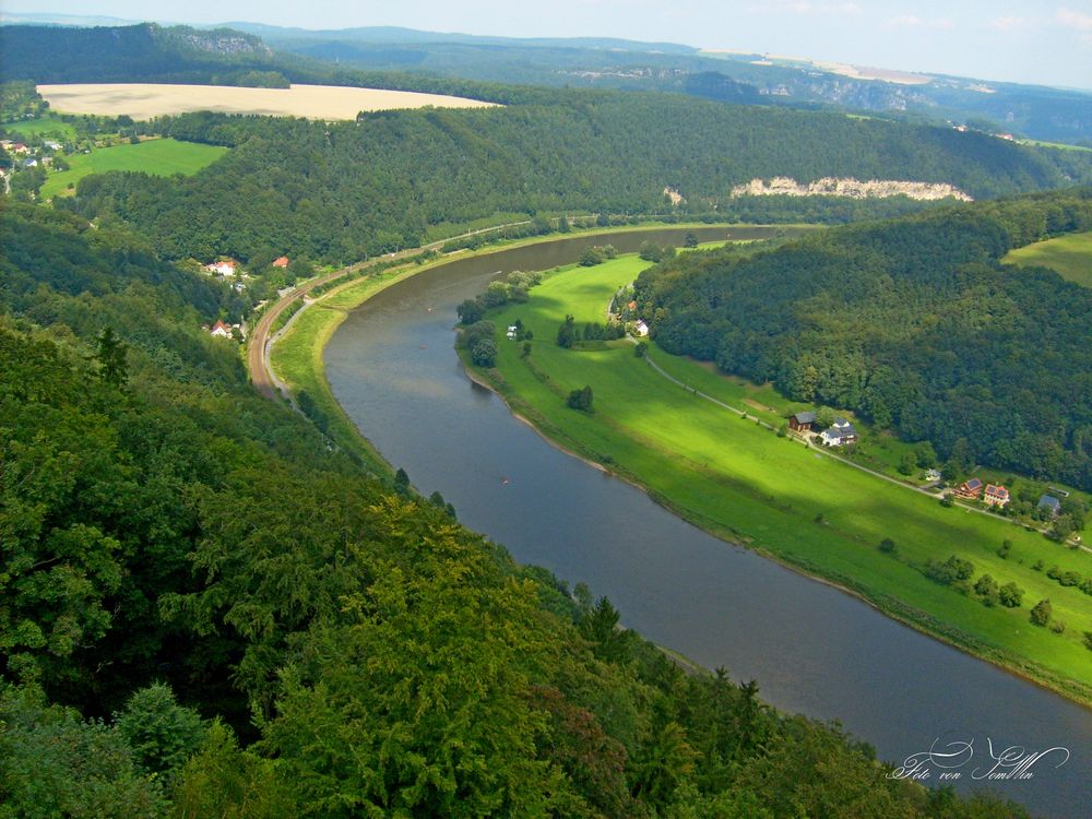 Fluss von Oben Foto & Bild landschaft, berge, klammen und schluchten