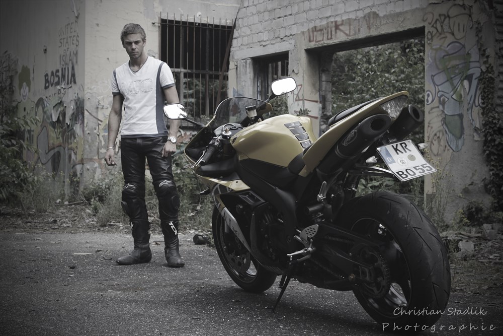 Motorrad Fotoshooting Frauen Motorrad Fotoshooting Frauen