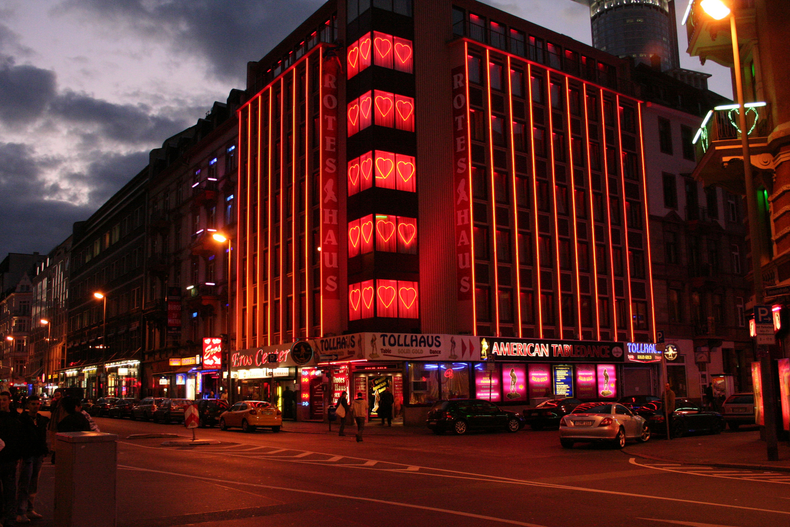 Frankfurt, Rotes Haus Foto & Bild Motive, Architektur