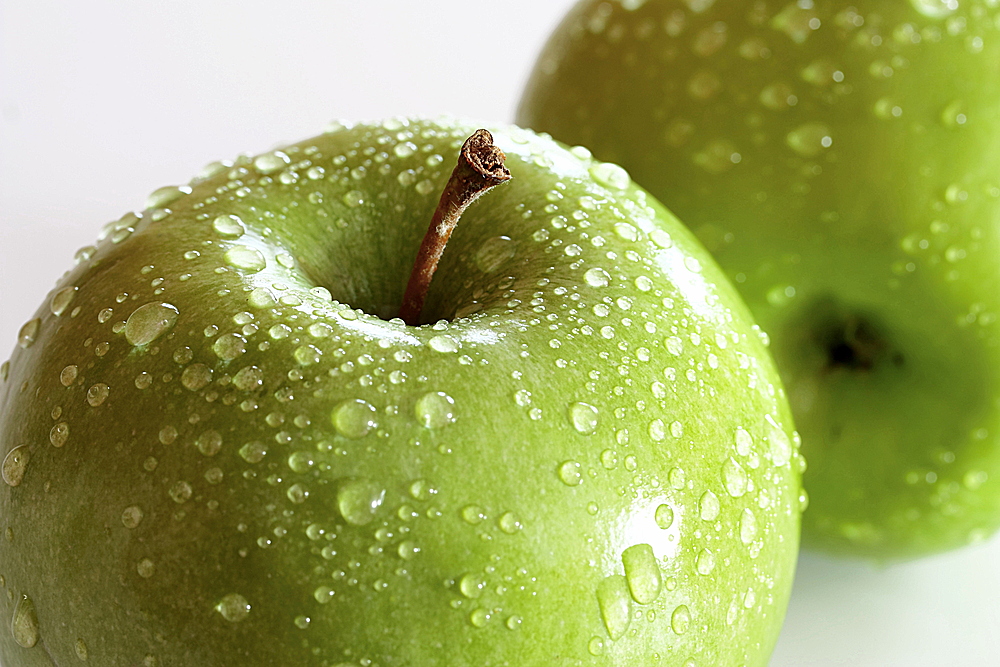 Frische grüne Äpfel! Foto & Bild | stillleben, essen & trinken, obst