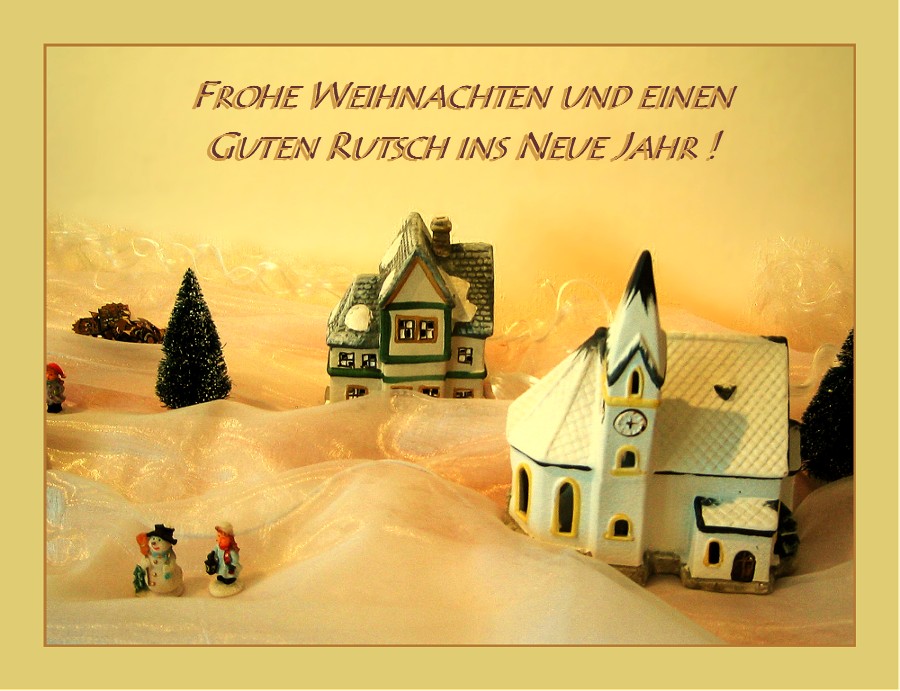 Frohe Weihnachten wünsche ich.... Foto & Bild Spezial