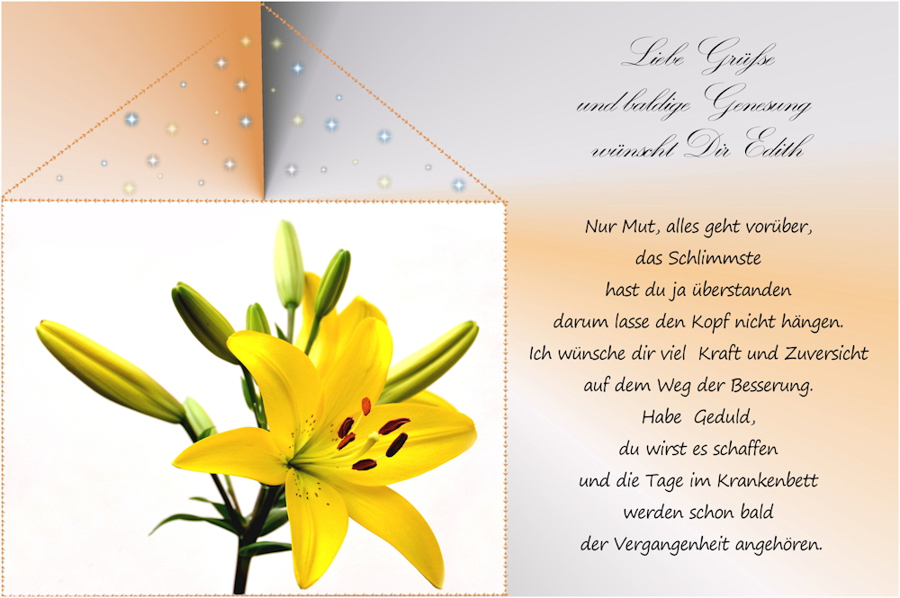 G U T E Besserung Foto &amp; Bild karten und kalender, gute besserung, <em>glück karten</em> Bilder auf