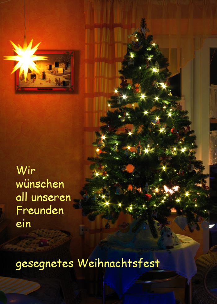 gesegnete Weihnachten Foto & Bild  gratulation und feiertage 
