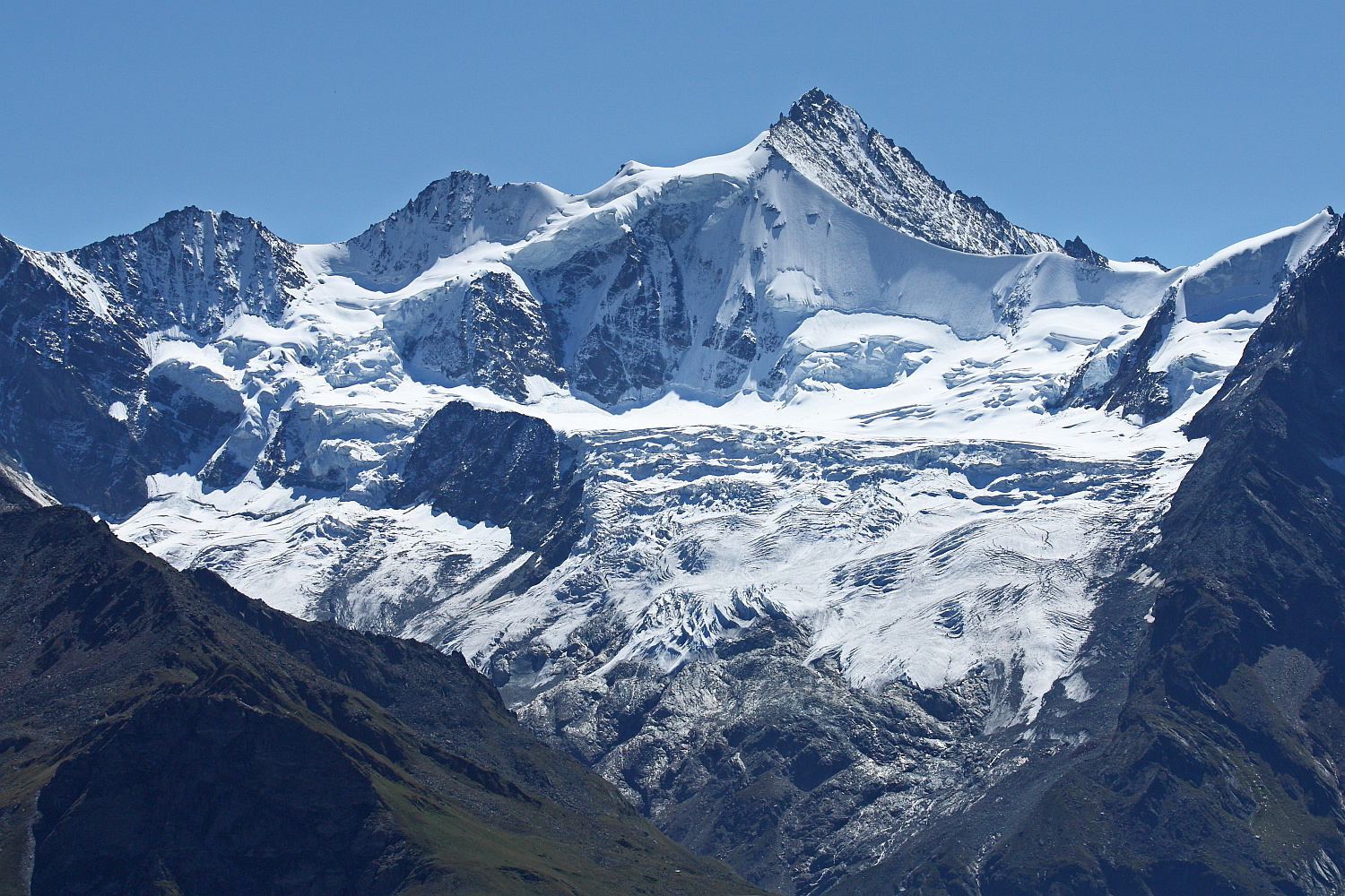 Gletscher - in den Walliser Alpen (3) Foto & Bild  natur, landschaft, berge Bilder auf 
