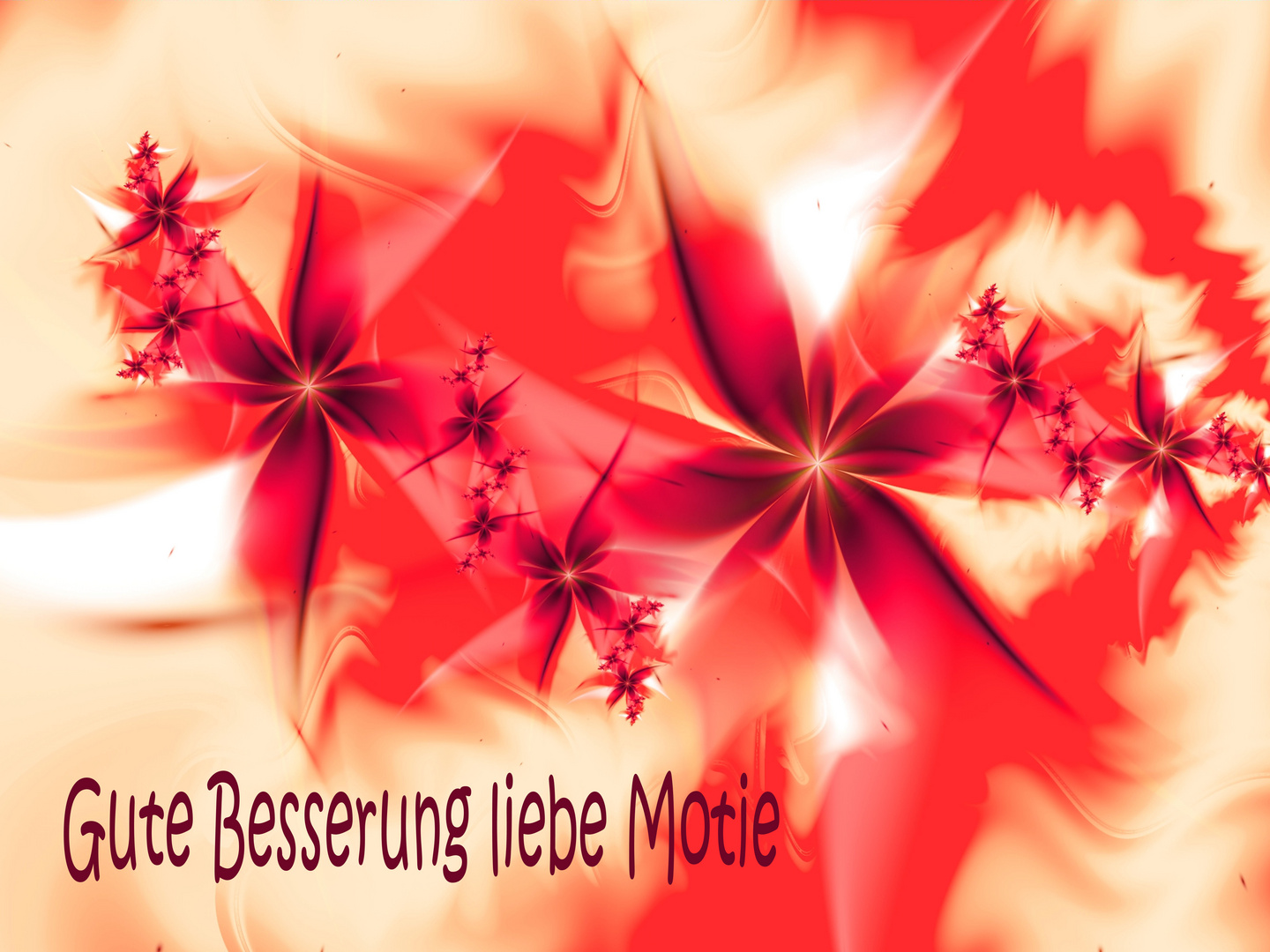 Gute Besserung liebe Motie Foto &amp; Bild karten und kalender, gute