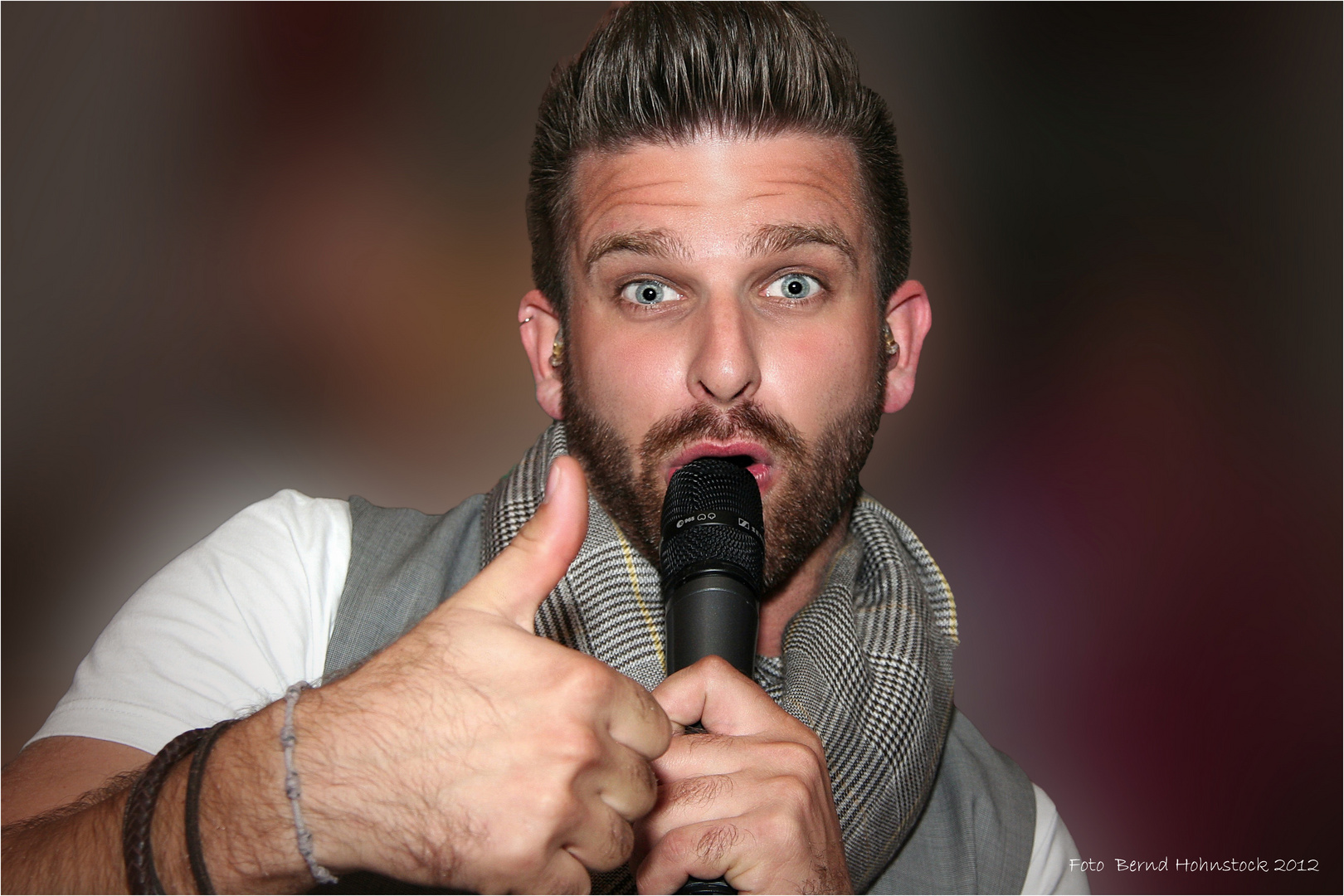 Hendrik Brock Frontmann De Boore Foto & Bild erwachsene