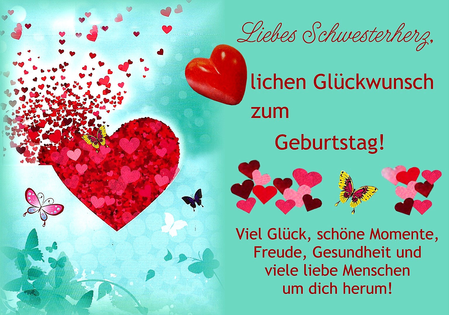 Herzlichen Glückwunsch Foto & Bild karten und kalender