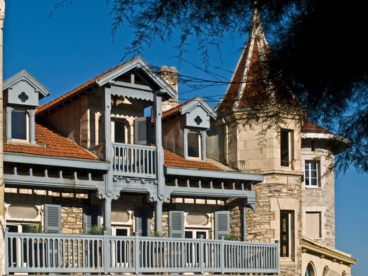 Impressions de Biarritz 13 -- Une maison de l’Avenue Edouard VII, près de la Mairie