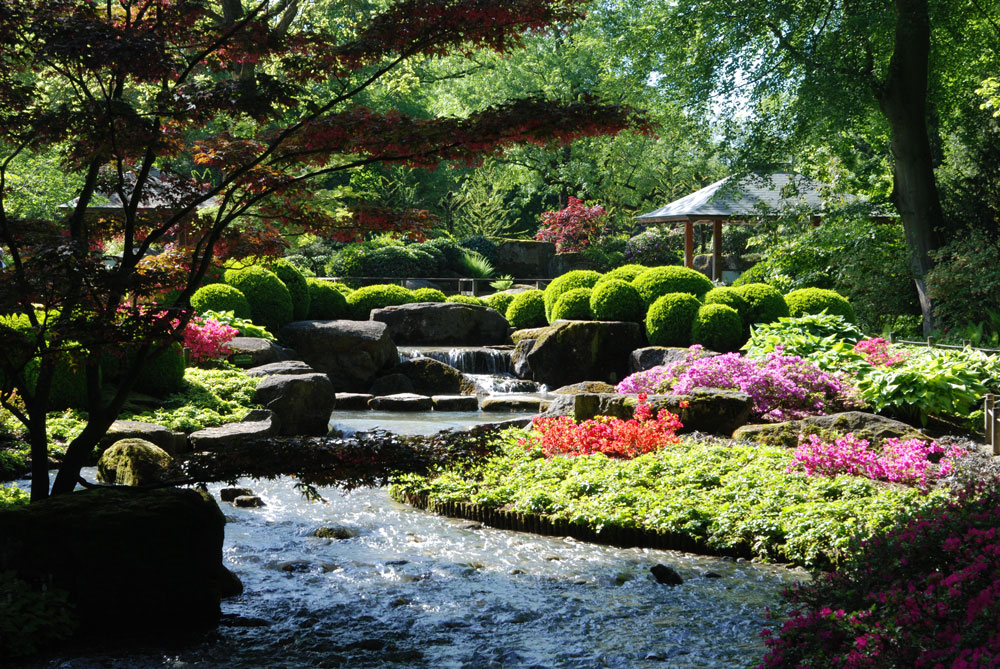 Japanische Idylle 2 Foto &amp; Bild landschaft, garten